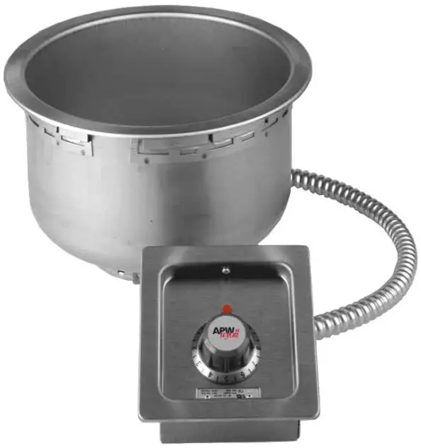 APW wyott SM 50 4ULS Built In Round Well Warmers with Thermostat Control
