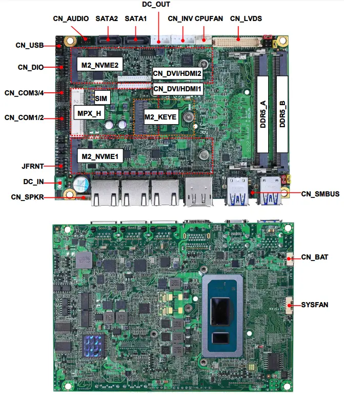 COMMELL LE-37R 3.5 Inch Motherboard - Fig 3