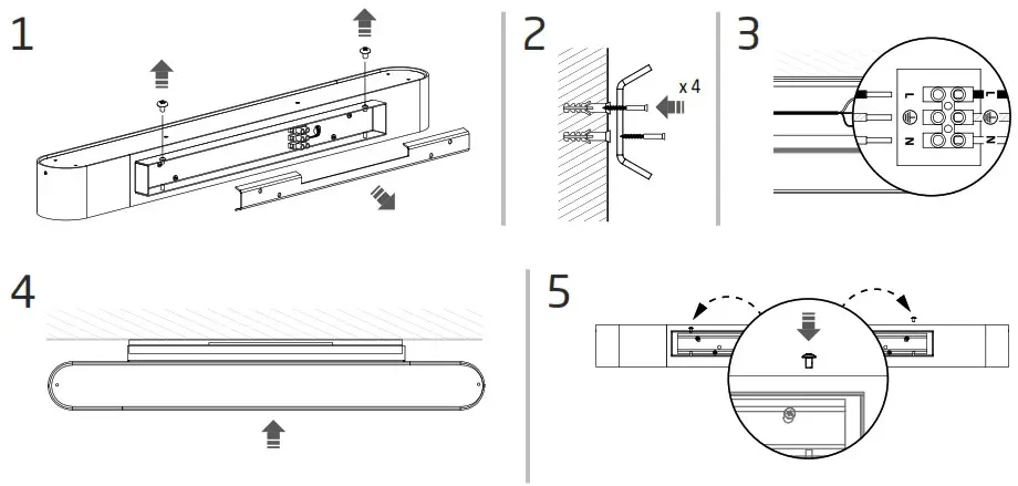 Nowodvorski 7534 Soft LED Graphite - overview 3