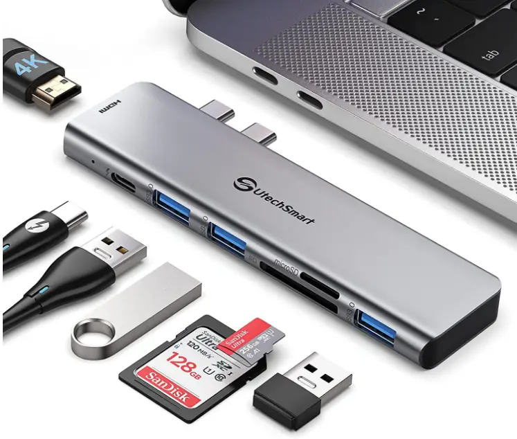 UtechSmart-UCN3317-USB-C-Hub-Adapter-MacBook-Product