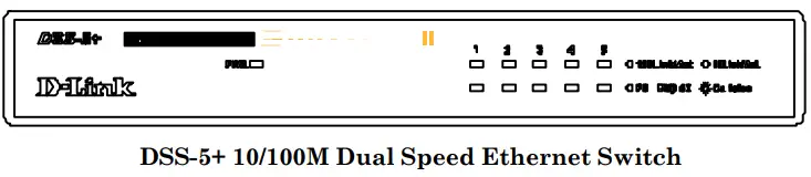 D-Link DES-1005D 5-Port Fast Ethernet Unmanaged Desktop Switch-fig1