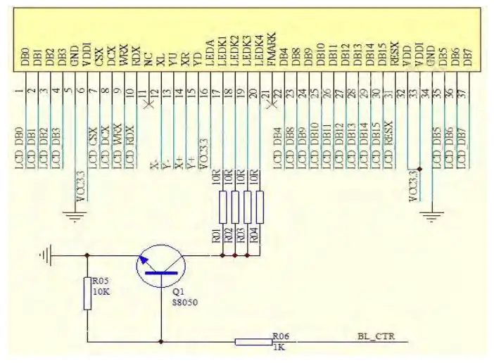 Surenoo STP0240E 240320 Series TFT LCD Panel - fi 1g