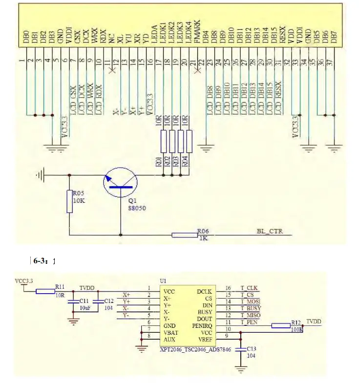 Surenoo STP0240E 240320 Series TFT LCD Panel - fig 11