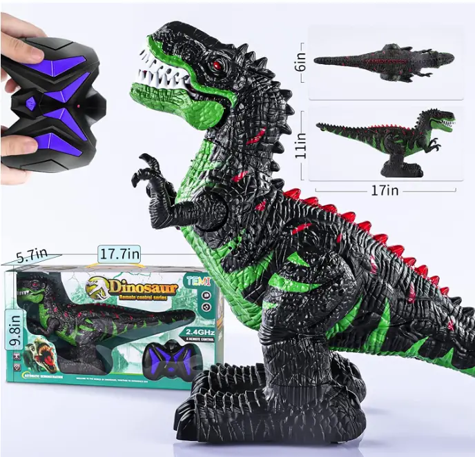TEMI-666-9A-Rechargeable-Electric-Walking-Jurassic-Tyrannosaurus-Robot-fig-3