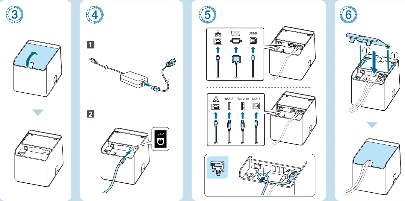 EPSON TM-l100 Thermal Label Printer - Figure 4