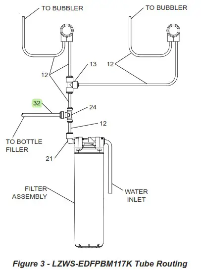 ELKAY LZWS EDFPBM117K ezH2O Bottle Filling Station - INSTALLER 3