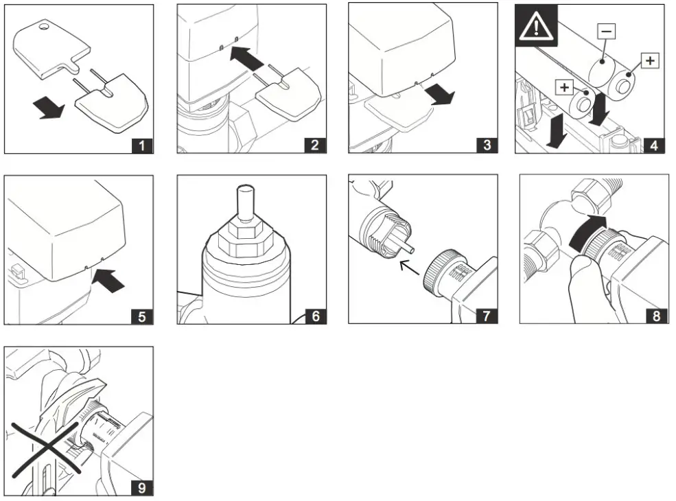 MAGNUM M9-MD15 Intelligent Valve Actuator - batteries
