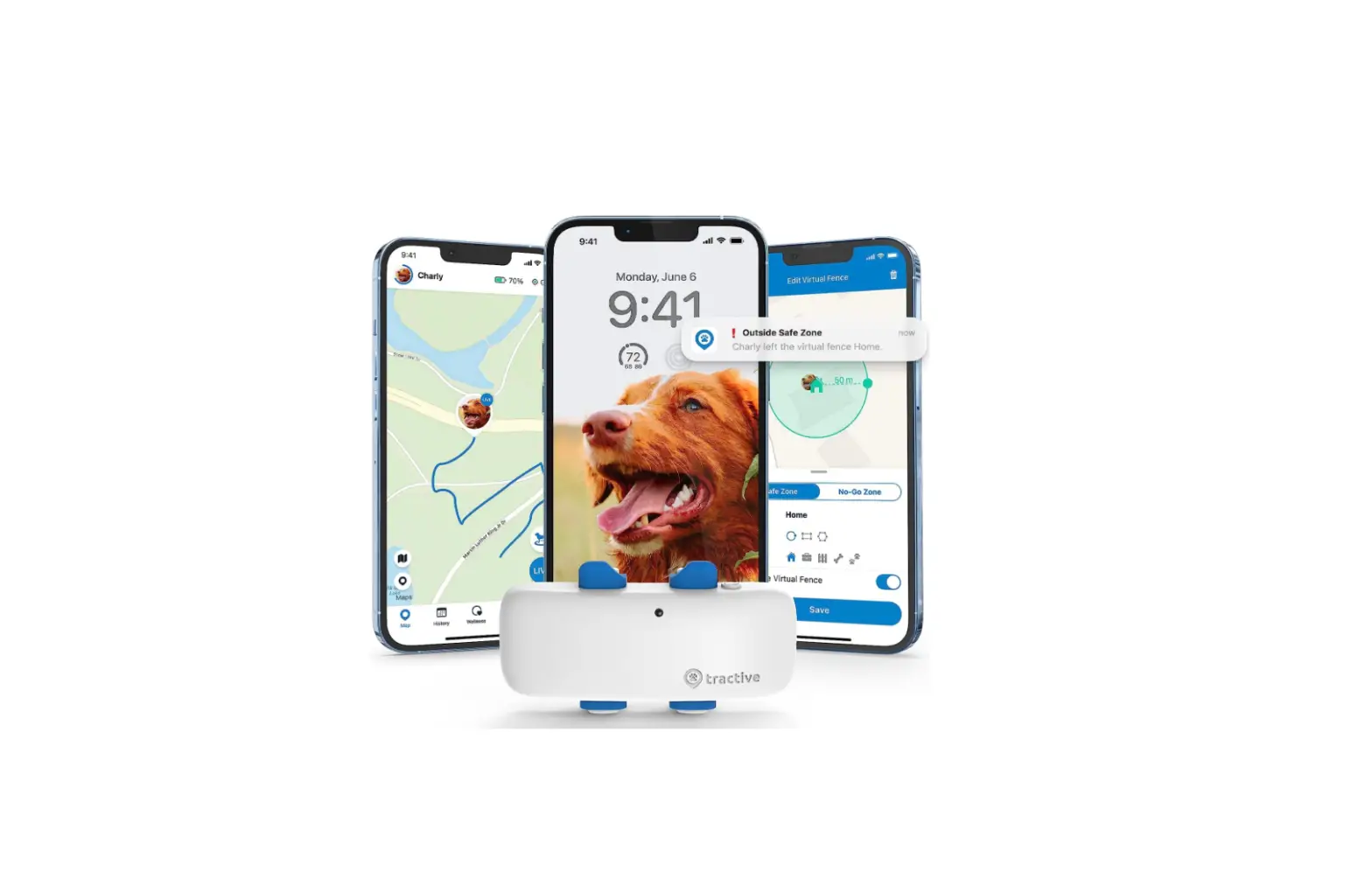 Tractive Trnjawh Waterproof Gps Dog Tracker User Guide