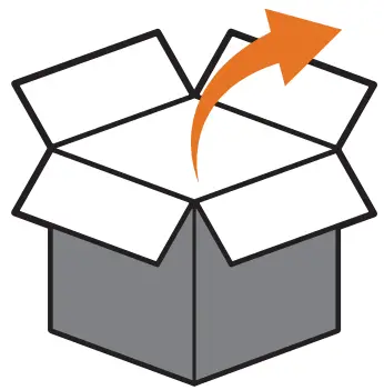 CHAMPION 200950 2500W Portable Inverter Generator - Open shipping carton