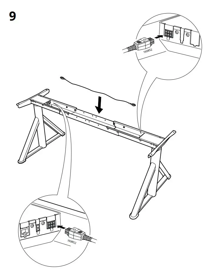 IKEA IDASEN Desk Instruction Manual - How to use