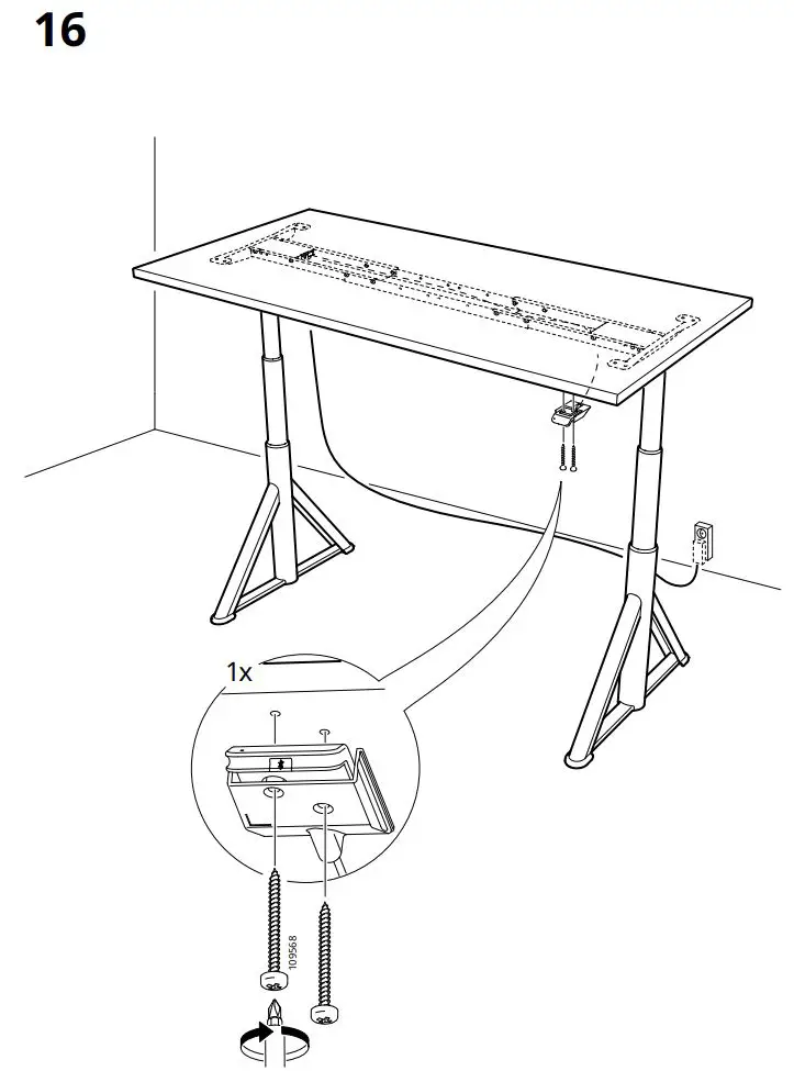 IKEA IDASEN Desk Instruction Manual - How to use