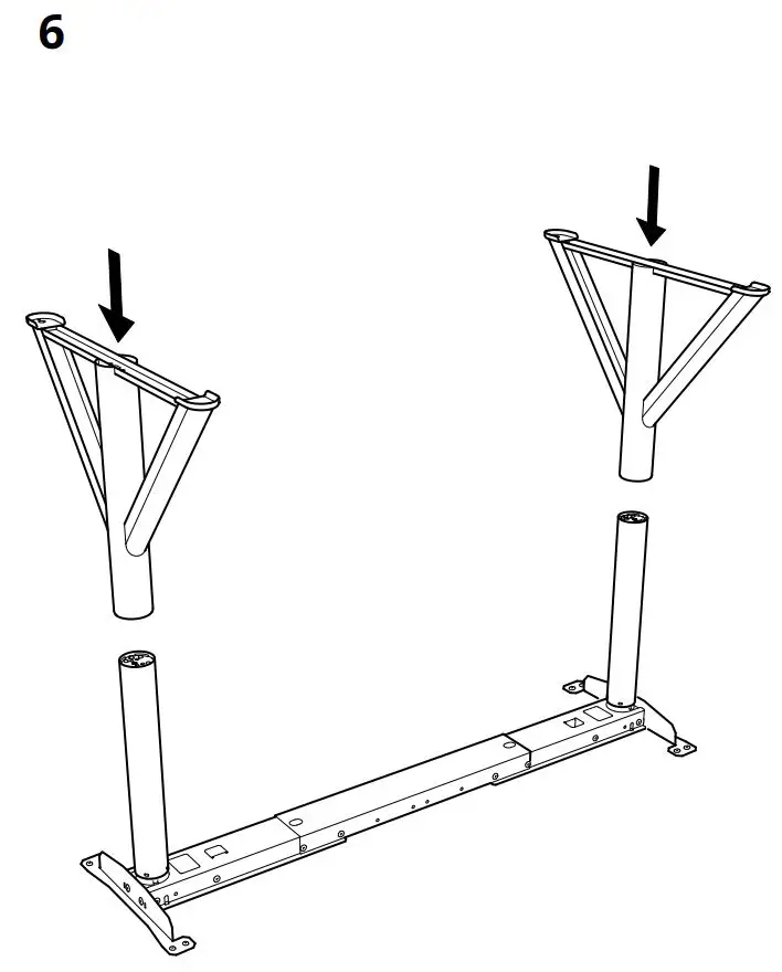 IKEA IDASEN Desk Instruction Manual - How to use