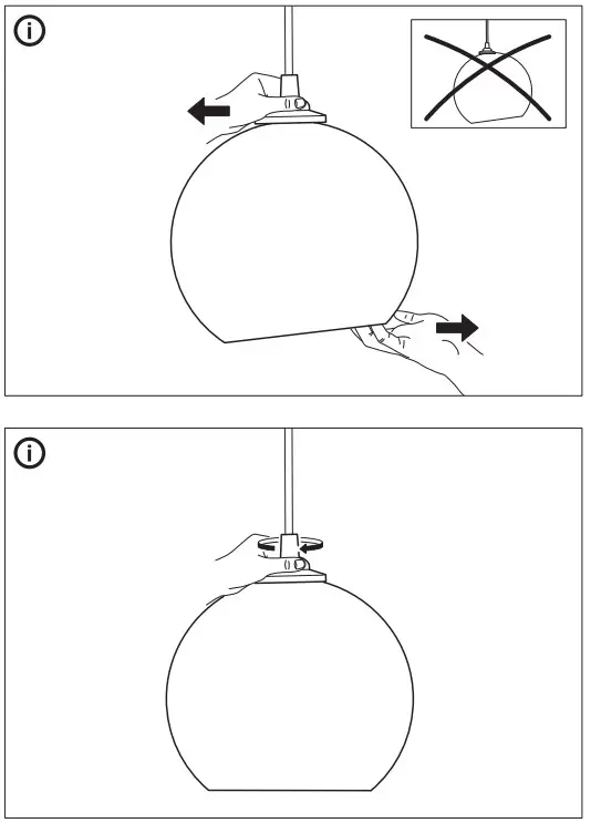 IKEA AA-2223758-2-100 JAKOBSBYN Pendant Lamp Shade