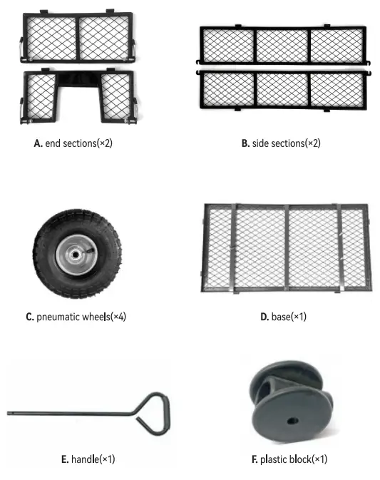 VEVOR-CJ-022-Steel-Garden-Cart-FIG-2