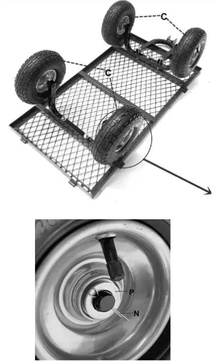 VEVOR-CJ-022-Steel-Garden-Cart-FIG-7