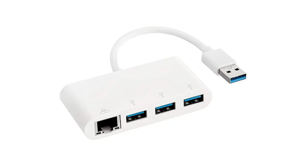 Amazon Basics B07v3g97kz 3 Port Usb 3.0 Adapter With Rj45 Gigabit Ethernet Port Instruction Manual