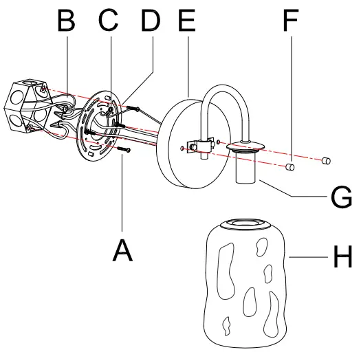 LNC-A05090W1-9-4-in-W-1-Light-Matte-Black-and-Polished-Gold-Modern-Contemporary-LED-Wall-Sconce-fig-3