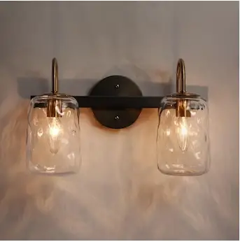 LNC-A05090W1-9-4-in-W-1-Light-Matte-Black-and-Polished-Gold-Modern-Contemporary-LED-Wall-Sconce-product