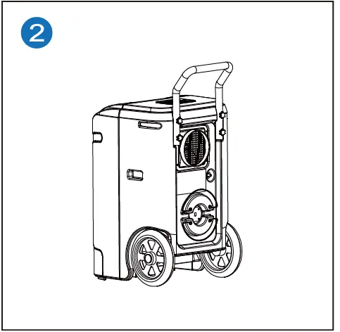 Yaufey PDGT701BD Industrial Dehumidifier with Pump 17