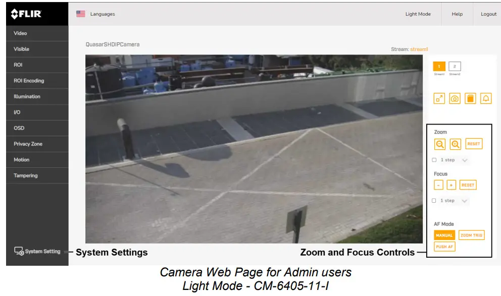 FLIR CM-6405-11-IA Quasar Premium Mini-Dome Cameras - Camera 2