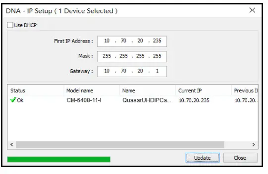 FLIR CM-6405-11-IA Quasar Premium Mini-Dome Cameras - DNA