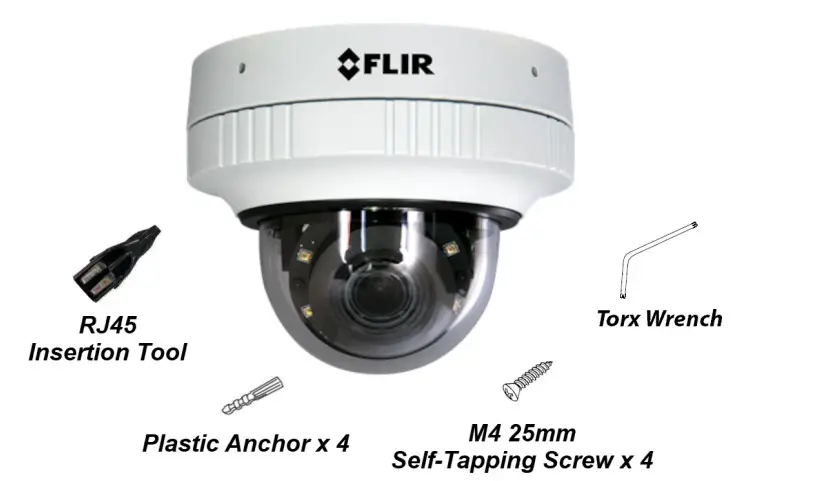 FLIR CM-6405-11-IA Quasar Premium Mini-Dome Cameras