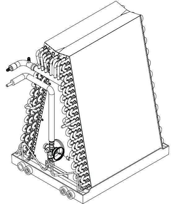 TRANE 4AXAA001BS3HAA Uncased Vertical Aluminum 1