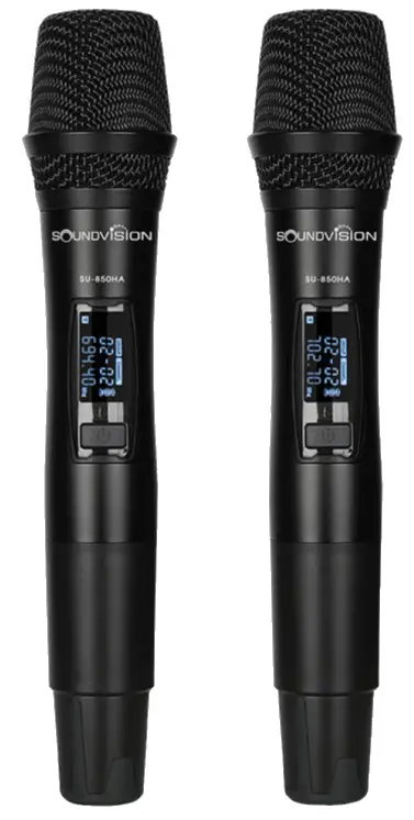SOUNDVISION SU-850DA Digital Wireless Microphone System 1
