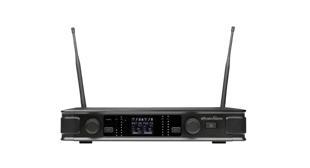 Soundvision Su-850da Digital Wireless Microphone System Instructions