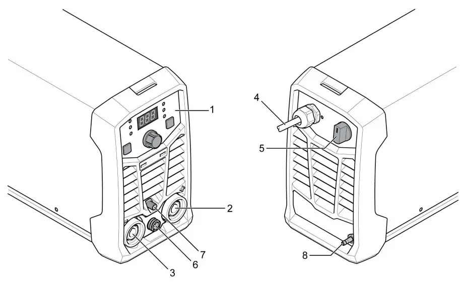 ESAB Rogue ET 200i PRO CE TIG Welding Machine - fig 3