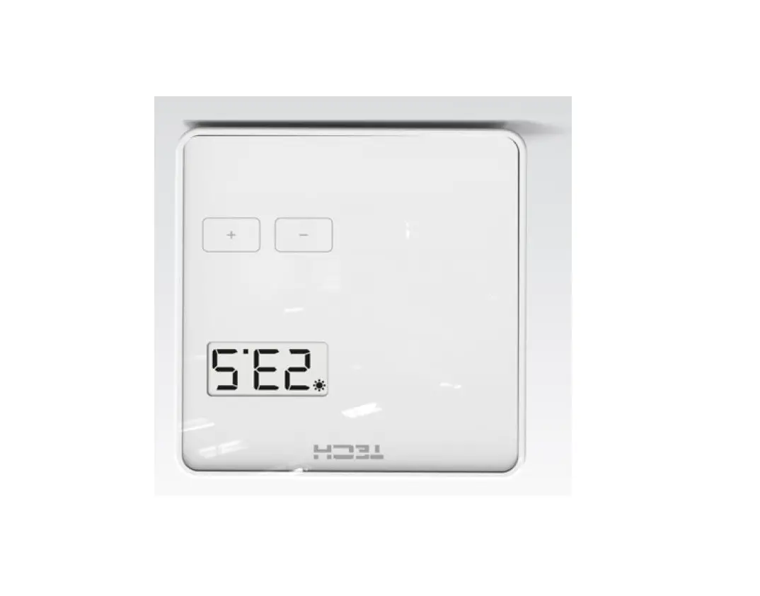 Tech Controllers Eu-r-8 Bw Wireless Room Regulator With Humidity Sensor User Manual