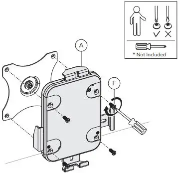 Neomounts WL15-625WH1 Table Mount-FIG6