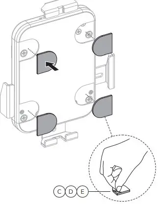 Neomounts WL15-625WH1 Table Mount-FIG8