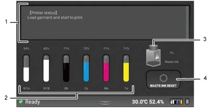 DTG Connection X2 Printer - Display 2