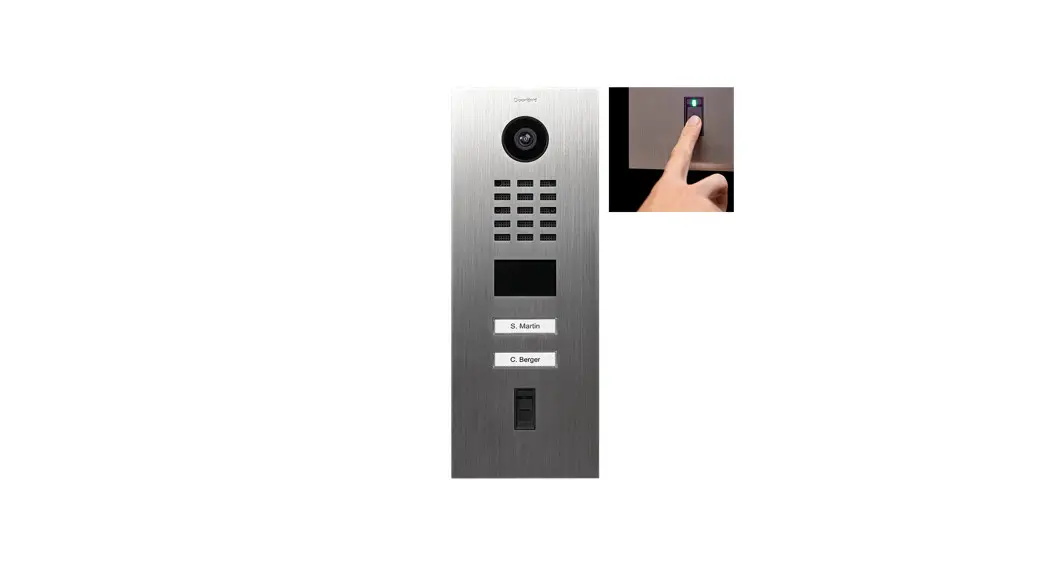 Doorbird D2102fv-fp50 Fingerprint 50 Ip Video Door Station Instructions