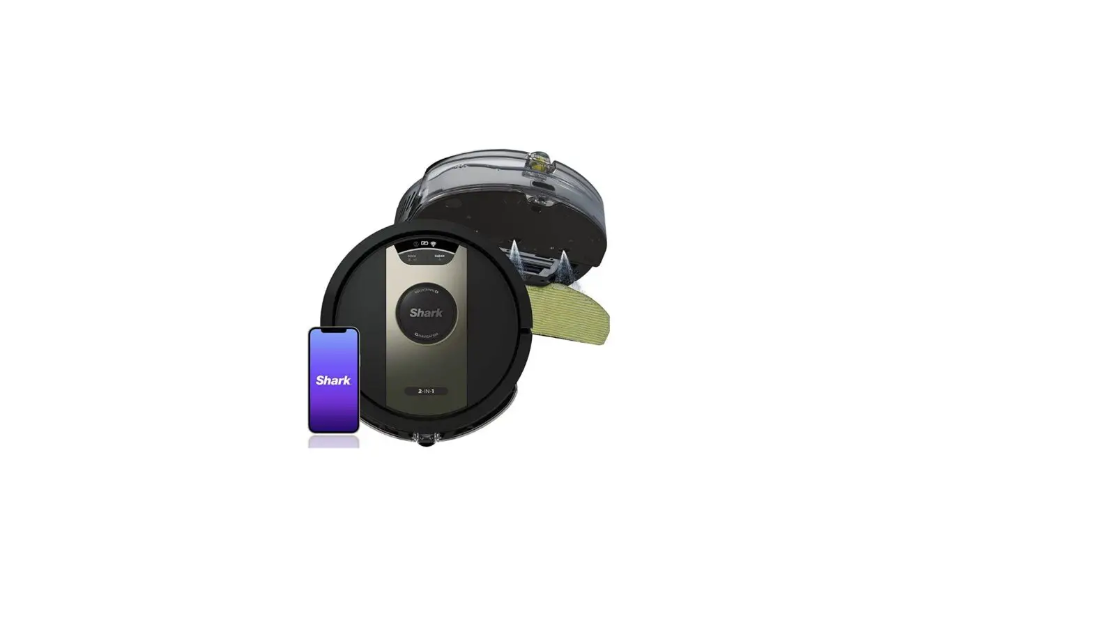 Shark 2400wd Series Iq 2 In 1 Robot Floor Cleaner Instruction Manual