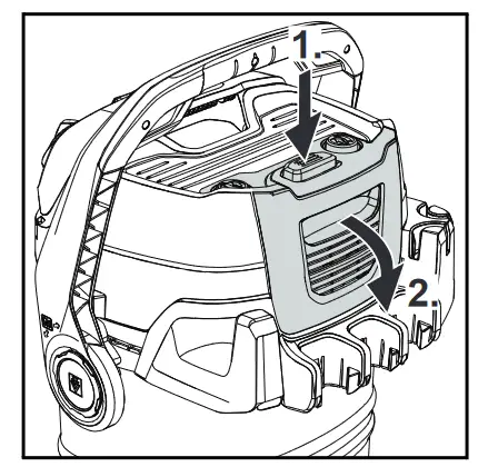 KARCHER WD 5 P Wet or Dry Vacuum Cleaner - Unlock