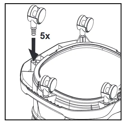 KARCHER WD 5 P Wet or Dry Vacuum Cleaner - forward until 2