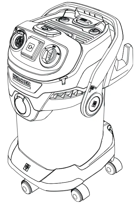 KARCHER WD 5 P Wet or Dry Vacuum Cleaner