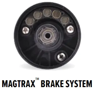 Abu Garcia Revo Low Profile and Spinning Fishing Reels - BRAKE SYSTEM