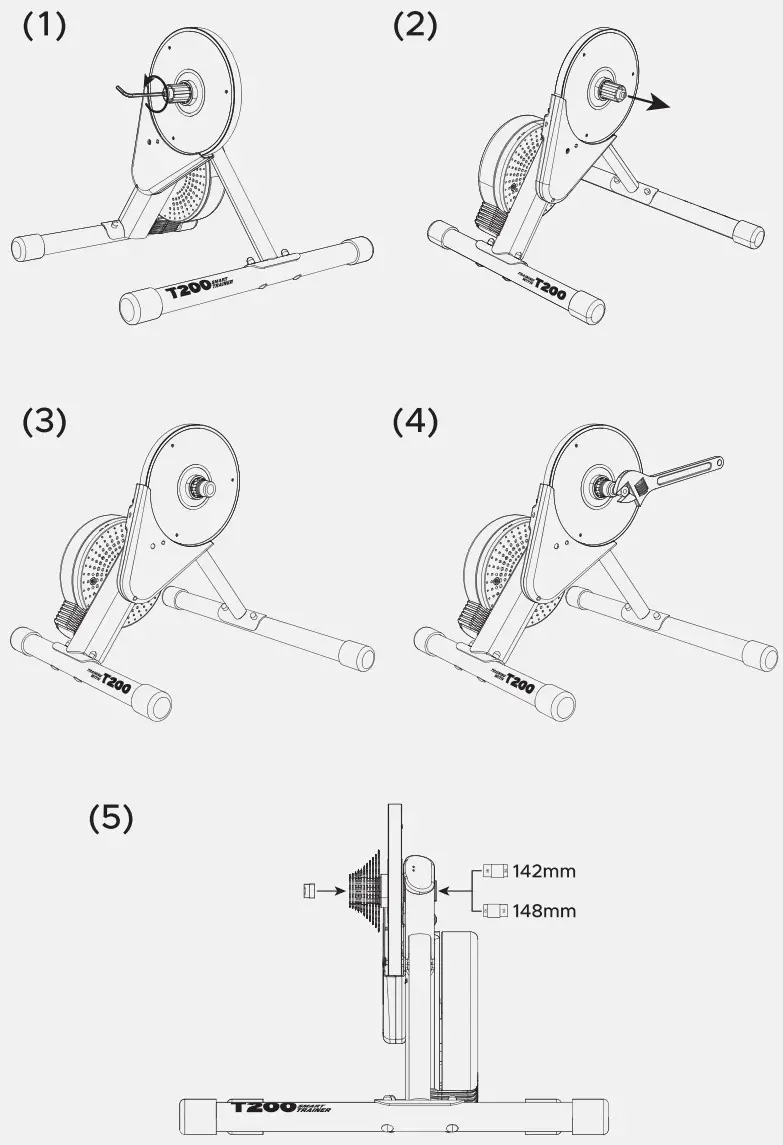 Magene T200 Smart Trainer - INSTALLING XDR FREEHUB BODY