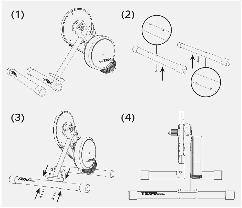Magene T200 Smart Trainer - Install the Trainer