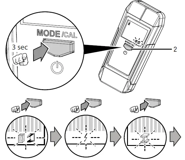 TROTEC BI20 Wall Scanner 4