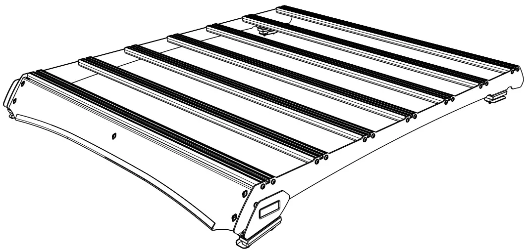 FRONT RUNNER KSFR002 Ford Ranger T6 Slimsport Roof Rack Kit 