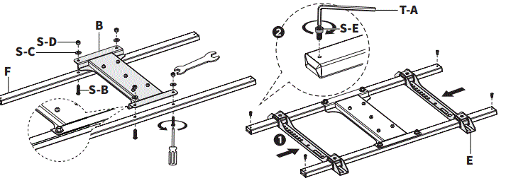 V I V O-MOUNT-E-FD70S-Black-Electric-Flip-Down-Swivel-Ceiling-TV-Mount-fig-12