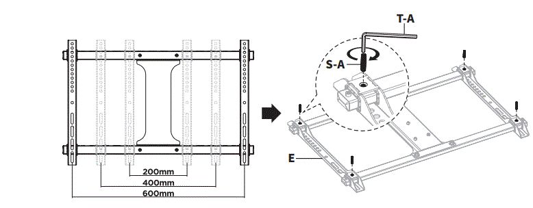 V I V O-MOUNT-E-FD70S-Black-Electric-Flip-Down-Swivel-Ceiling-TV-Mount-fig-14