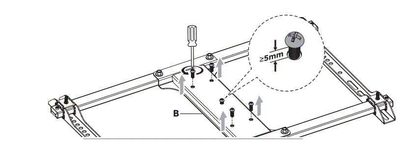 V I V O-MOUNT-E-FD70S-Black-Electric-Flip-Down-Swivel-Ceiling-TV-Mount-fig-16