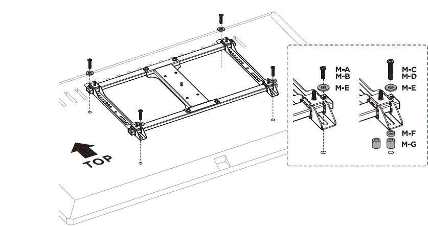 V I V O-MOUNT-E-FD70S-Black-Electric-Flip-Down-Swivel-Ceiling-TV-Mount-fig-17