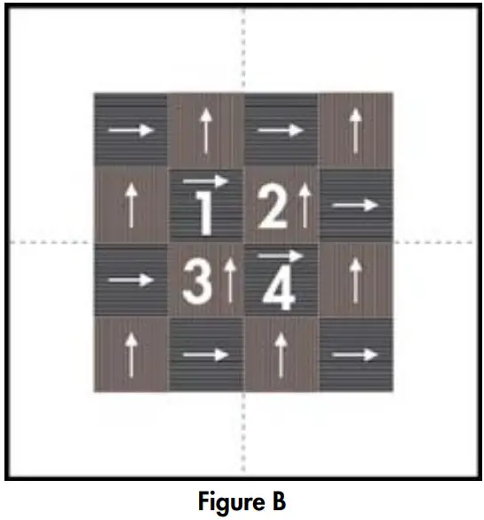 Style SELECTIONS 7SDMN0910PKL Peel and Stick Carpet Tile - FIGURE B