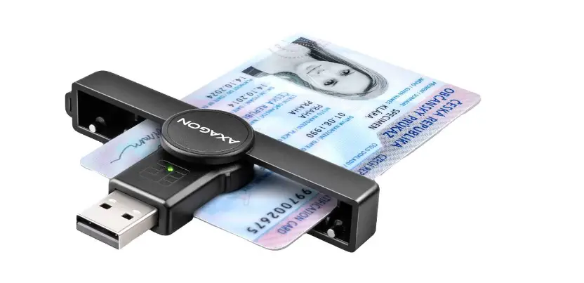 Axagon Cre-smp1a Usb Smart Card Or Id Card Pocket Reader Instruction Manual